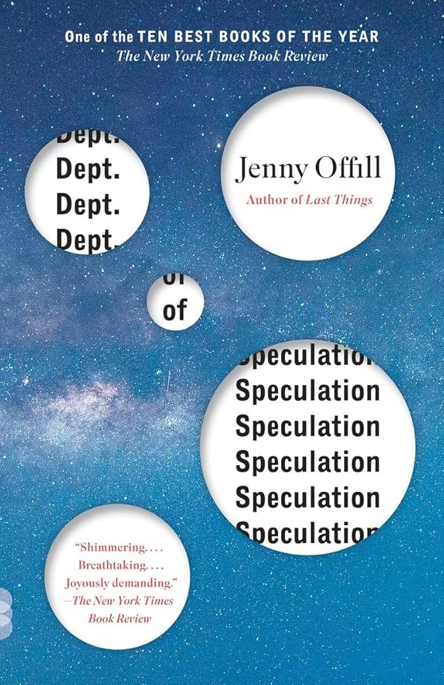 Dept. of Speculation (Vintage Contemporaries) cover image