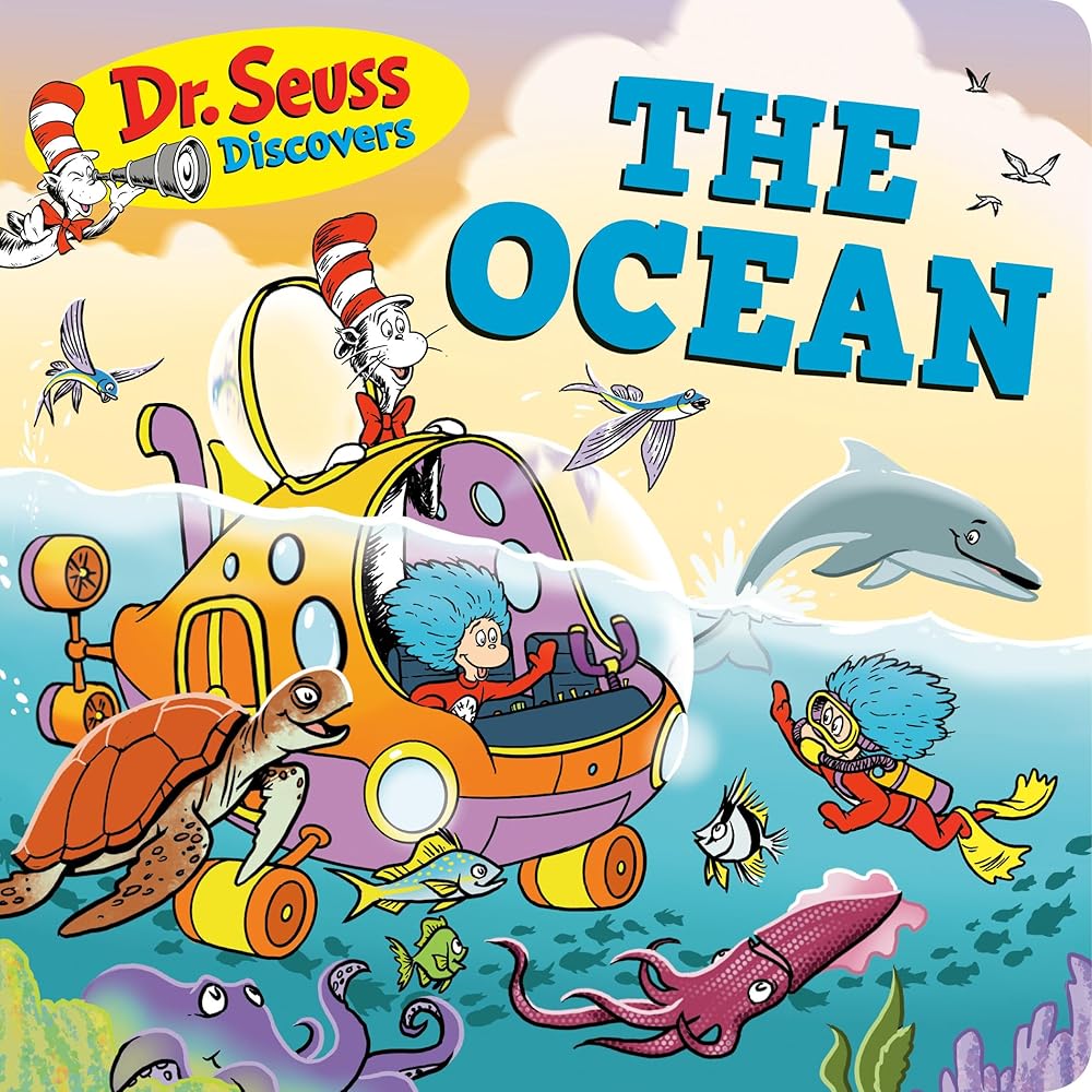 Dr. Seuss Discovers: The Ocean (Dr. Seuss Discovers Board Books) cover image
