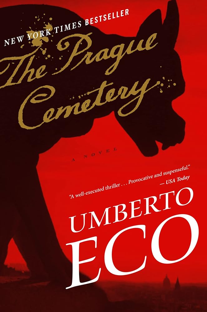 The Prague Cemetery: #1 International Bestseller – A Literary Thriller of Alternate History and Nineteenth-Century Conspiracy cover image