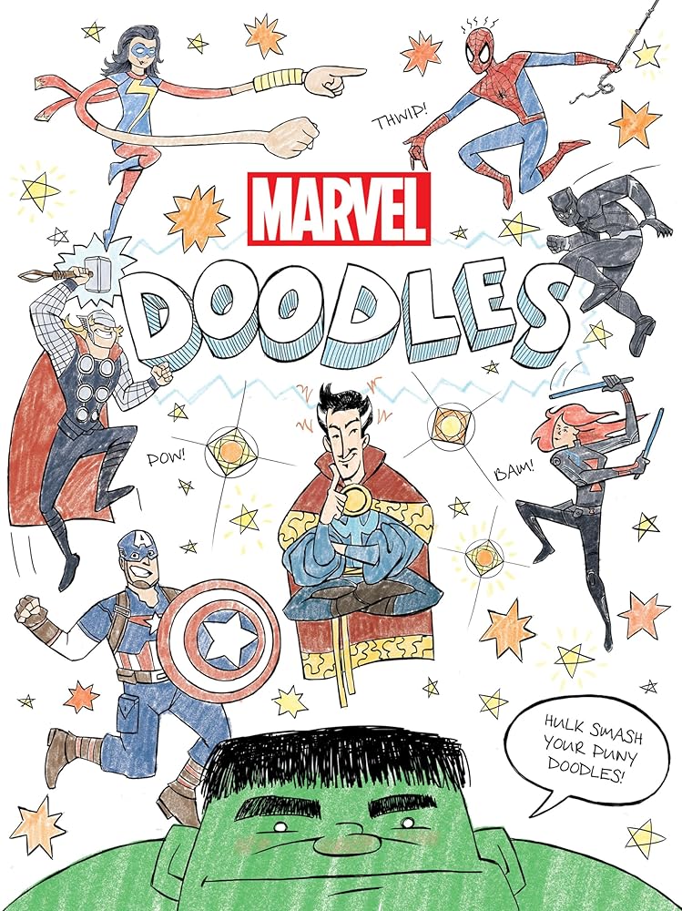 Marvel: Doodles (Doodle Book) cover image