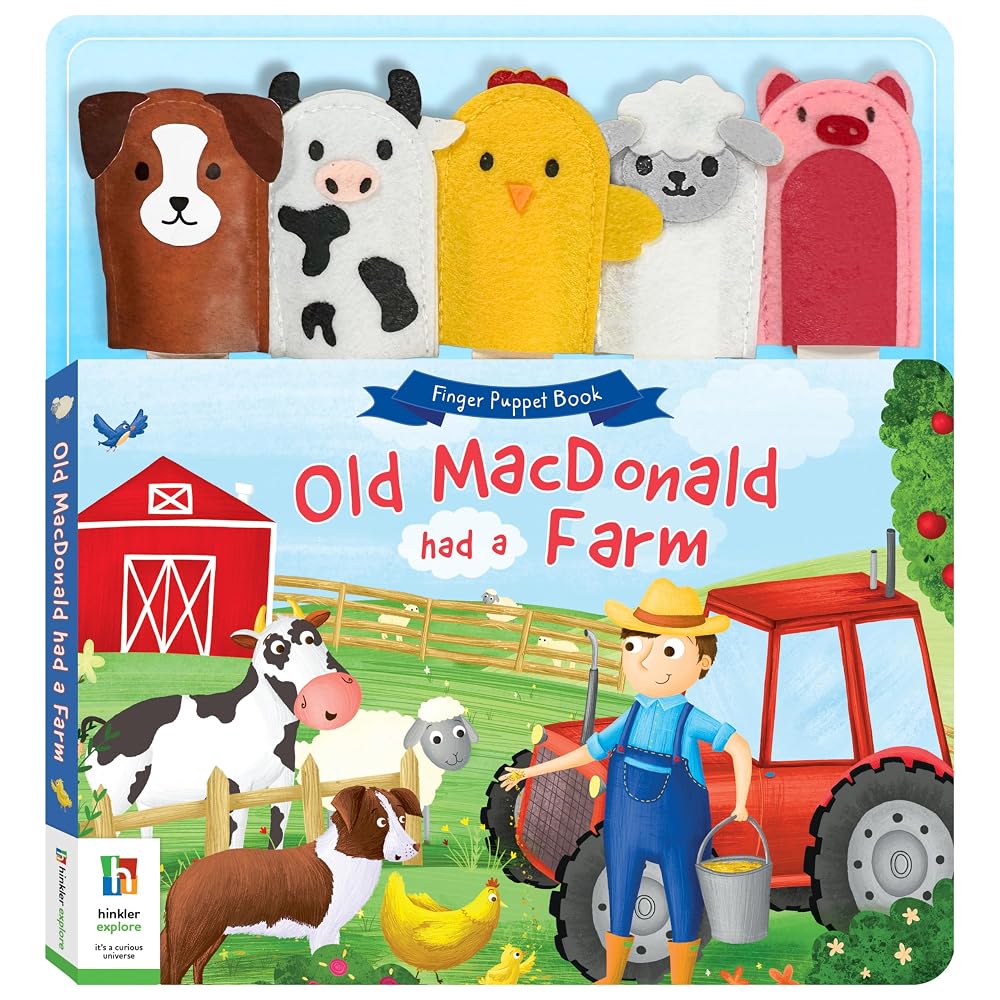 Old MacDonald Had a Farm Finger Puppet Book cover image