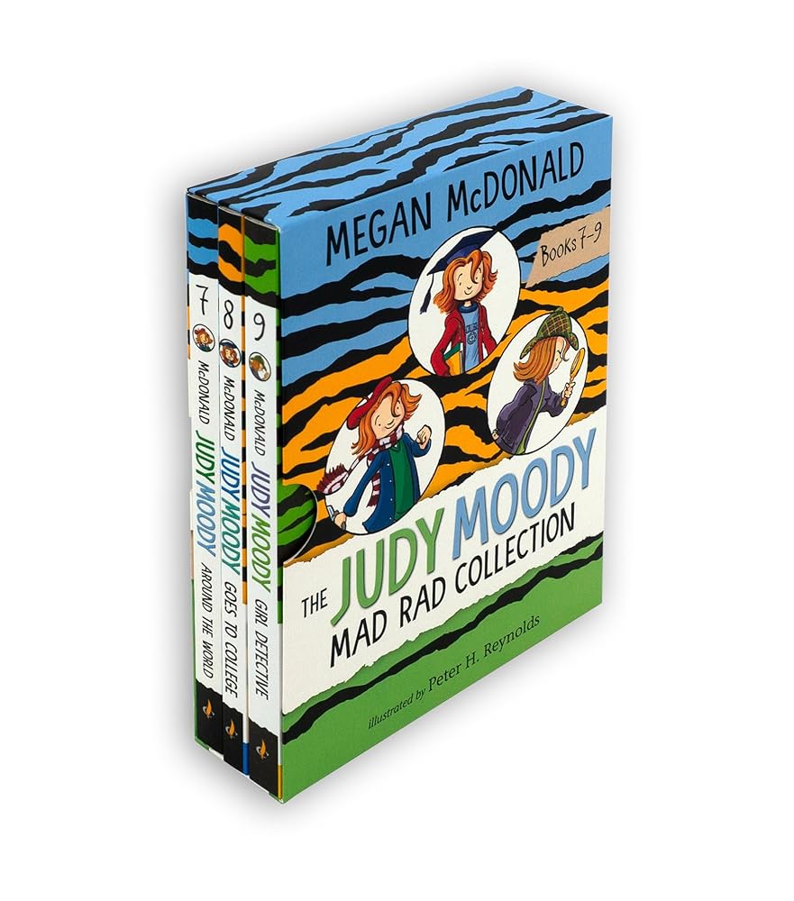 Judy Moody: The Mad Rad Collection: Books 7-9 (Box Set of Three Illustrated Chapter Books for Young Readers) cover image