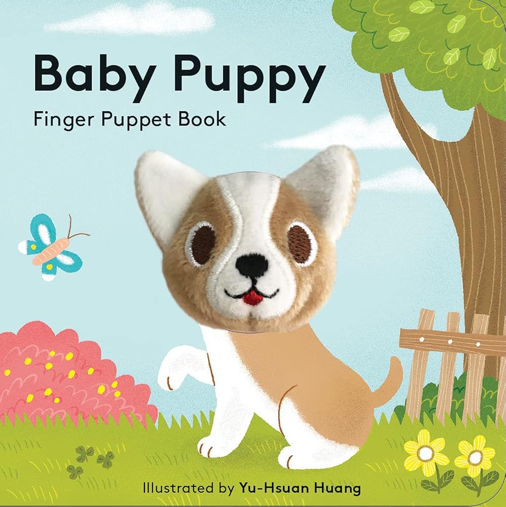 Baby Puppy: Finger Puppet Book cover image